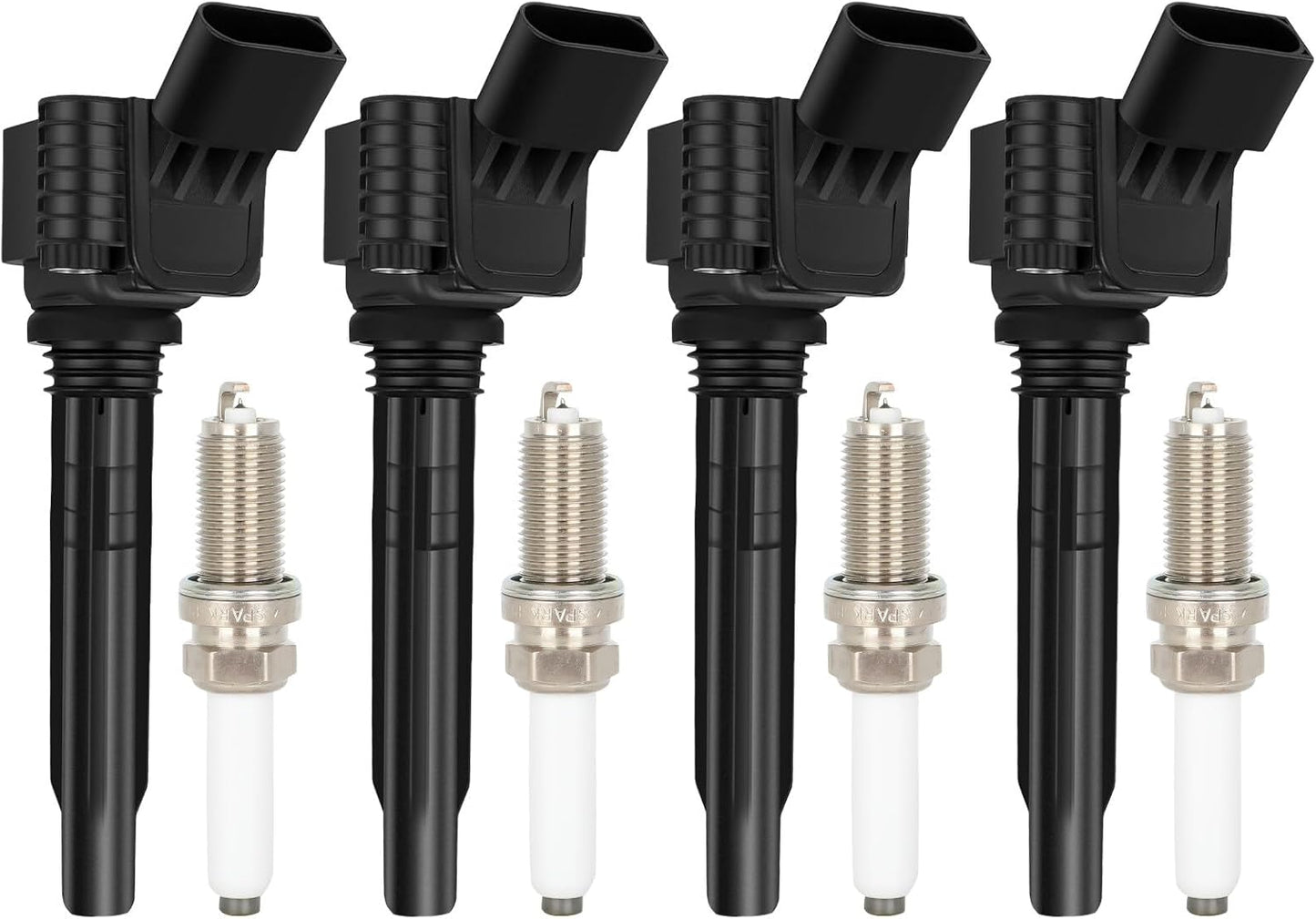 ECCPP 3 ignition coils with 3 iridium Spark Plugs,UF808,coils packs,for Smart Fortwo 2016-2017 0.9L‎224332428R,UF-808
