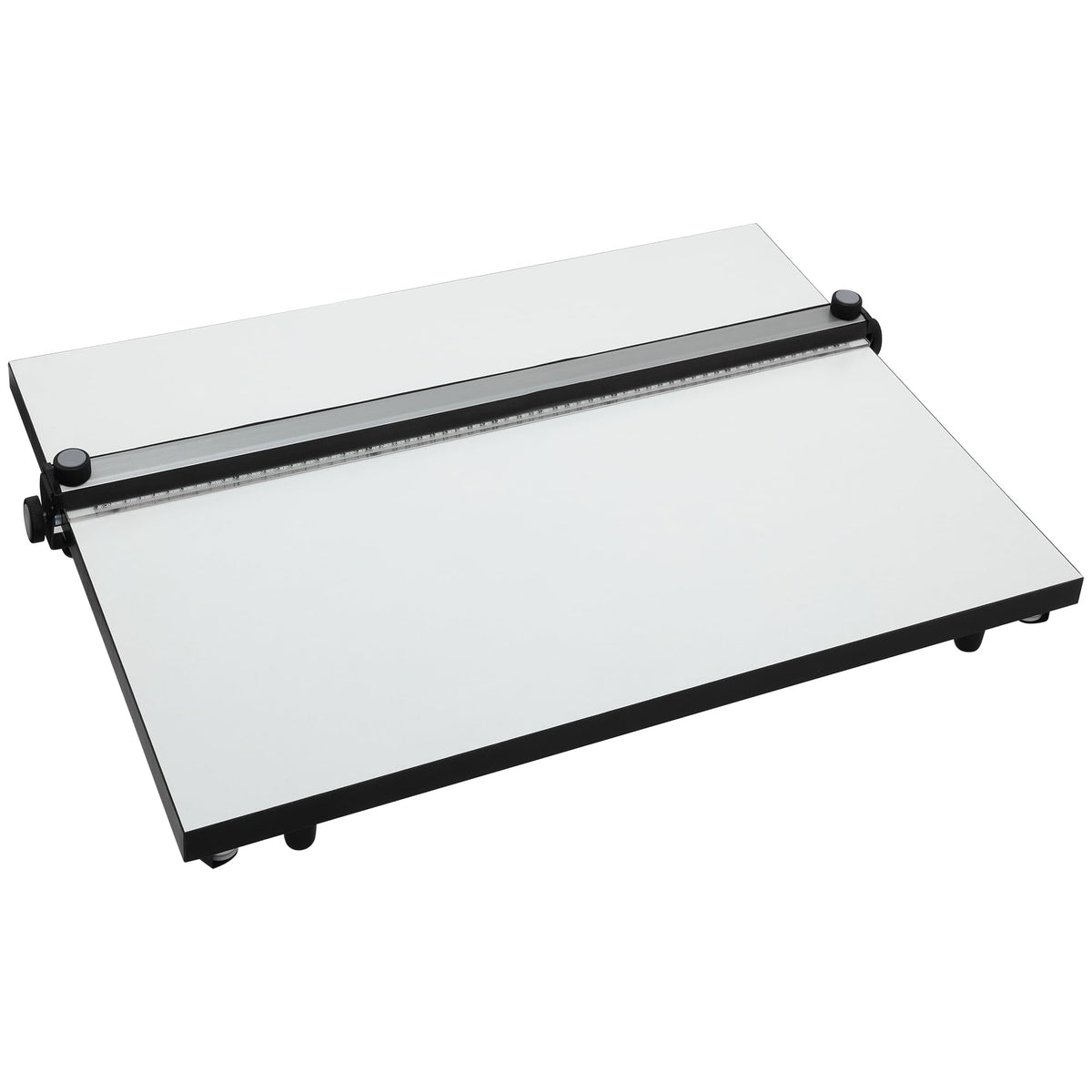 Acurit PXB 20” x 26” Drawing Board for Artists and Designers - Portable Workspace for Drawing, Sketching, Drafting, Painting - Fixed Angled Laminated Surface with Ruler and Parallel Motion Bar