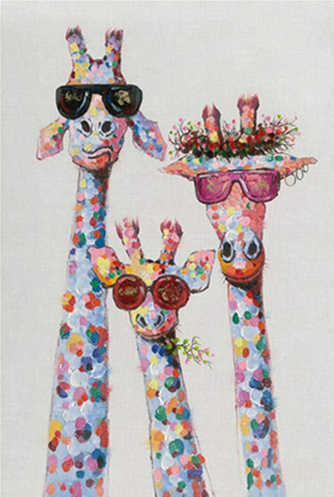 MMAHD 5D DIY Diamond Art Painting Kits for Adults Full,Giraffe Full Drill Embroidery Paintings Rhinestone Pasted DIY Painting Cross Stitch Arts Crafts for Home Wall Decor 11.8×15.7Inches.