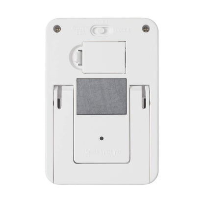 Taylor Dual Event Digital Timer w/Clock, White