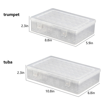 Diamond Painting Storage Containers with Lids - 40PCS Portable Transparent Plastic Set - Perfect for Diamond Art Storage, Diamond Art Supplies, Diamond Art Accessories & Diamond Art Kits for Beginners