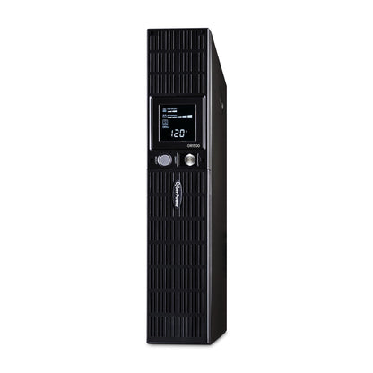 CyberPower OR1500LCDRT2U Smart App LCD UPS Battery Backup and Surge Protector, 1500VA/900W, 8 Outlets, AVR, 2U Rack/Tower