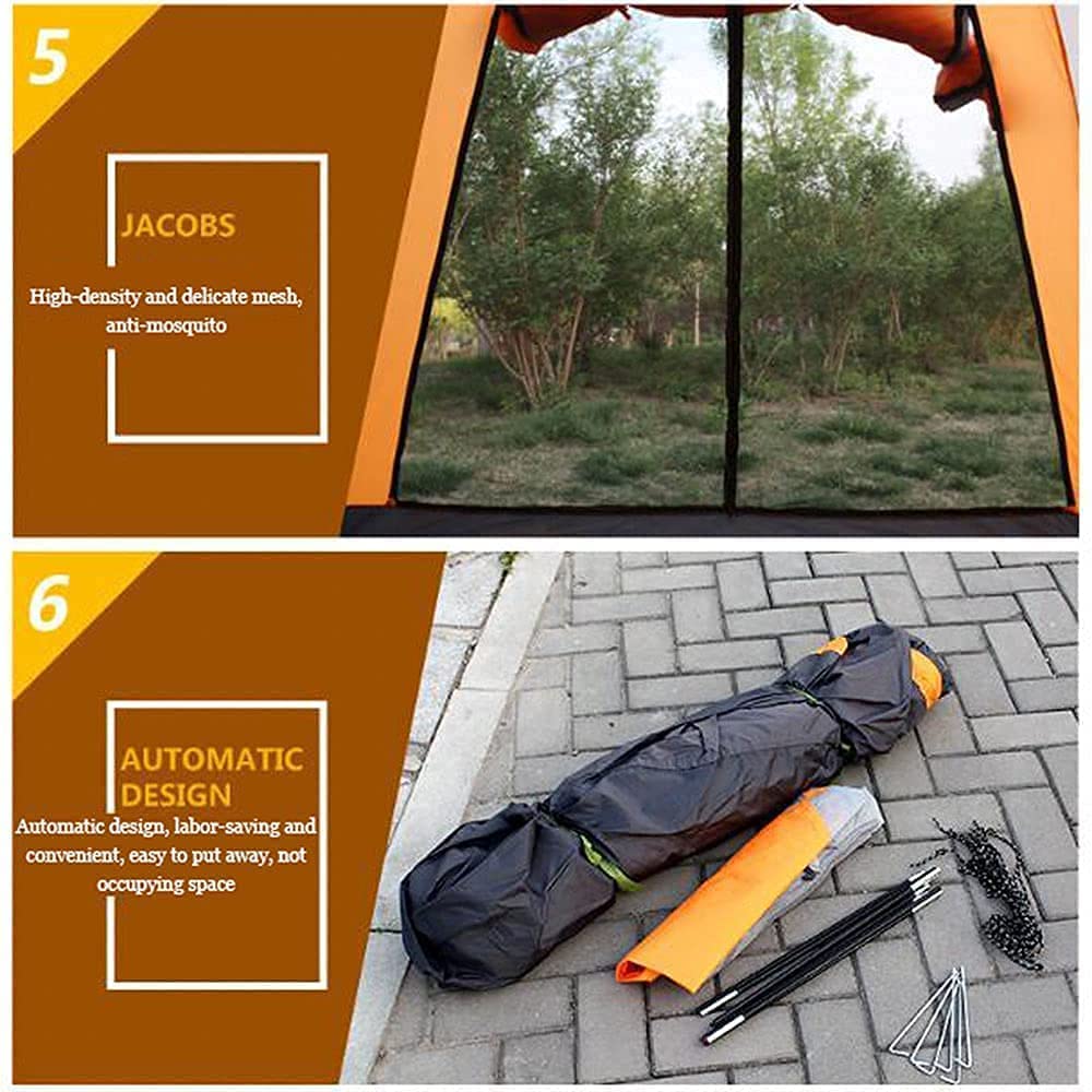 Tents Fully Automatic Camping Outdoor Sun Shelter Instant Cabana Portable Waterproof Shade Canopy with Carrying Bag for Mountain Hiking