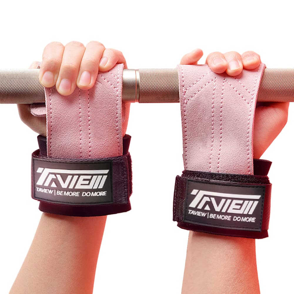 Wrist Straps for Weightlifting for Maximum Grip Support - Lifting Deadlift Strap & Weight Lifting Grips Gloves for Working Out Pull Up Deadlifting & Shrugs