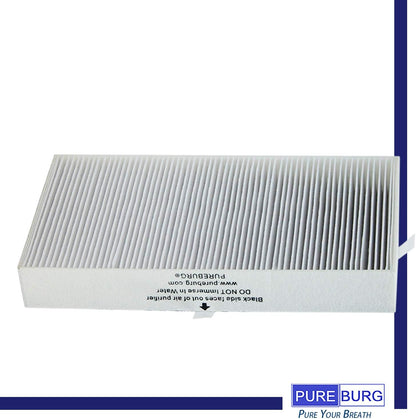 PUREBURG HRF201B True HEPA Replacement Filter for Honeywell HHT270 HHT270W HHT290, 2-Pack