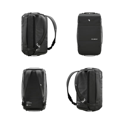 Blackbriar Range Duffel 40L Ash Black 2.0 Version, Convertible Backpack with Patented Magnetic Access, Modular S-Partition, Dual Shoe Garage | Waterproof Drycoatex™ for Tactical, Travel, Gym