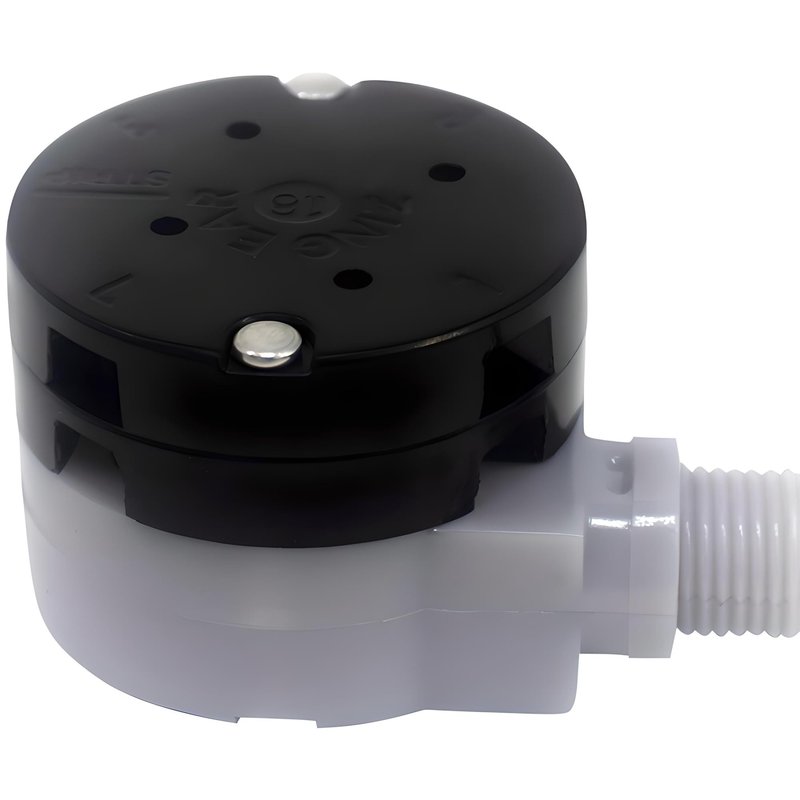 ZE-208D 3 Speed 5-8 Wire Pull Chain Ceiling Fan Switch Replacement Repair Kit Dual Wafer Design 3 Way 4 Position Rotary Motor Controller 3A250VAC 6A125VAC - Bronze Finish