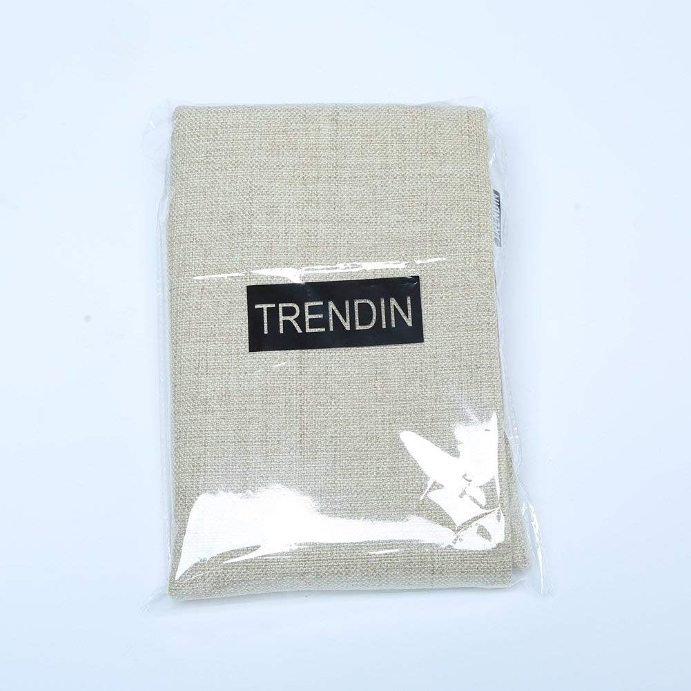 TRENDIN Square Pillow Cover, 18 X 18 Inch Decorative Throw Pillowcase, Porch Rules PL240TR