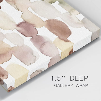 Renditions Gallery Fantasy Canvas Artwork for Beach House, Rustic Melted Sediment Modern Paintings & Prints