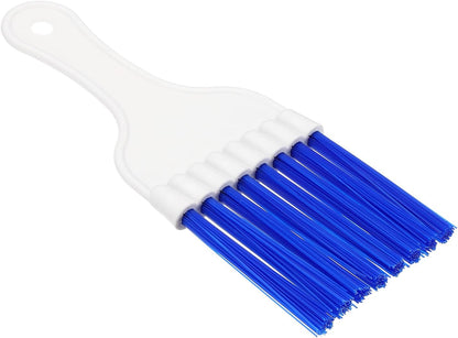 PATIKIL Air Conditioner Fin Comb, Plastic Whisk Brush for Condenser Cleaning, Radiator Repair Tool, White Blue