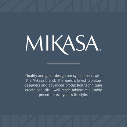 Mikasa Satin Loft 65-Piece Flatware Set - Elegant 18/10 Stainless Steel Silverware for 12 | Durable Forks, Knives & Spoons