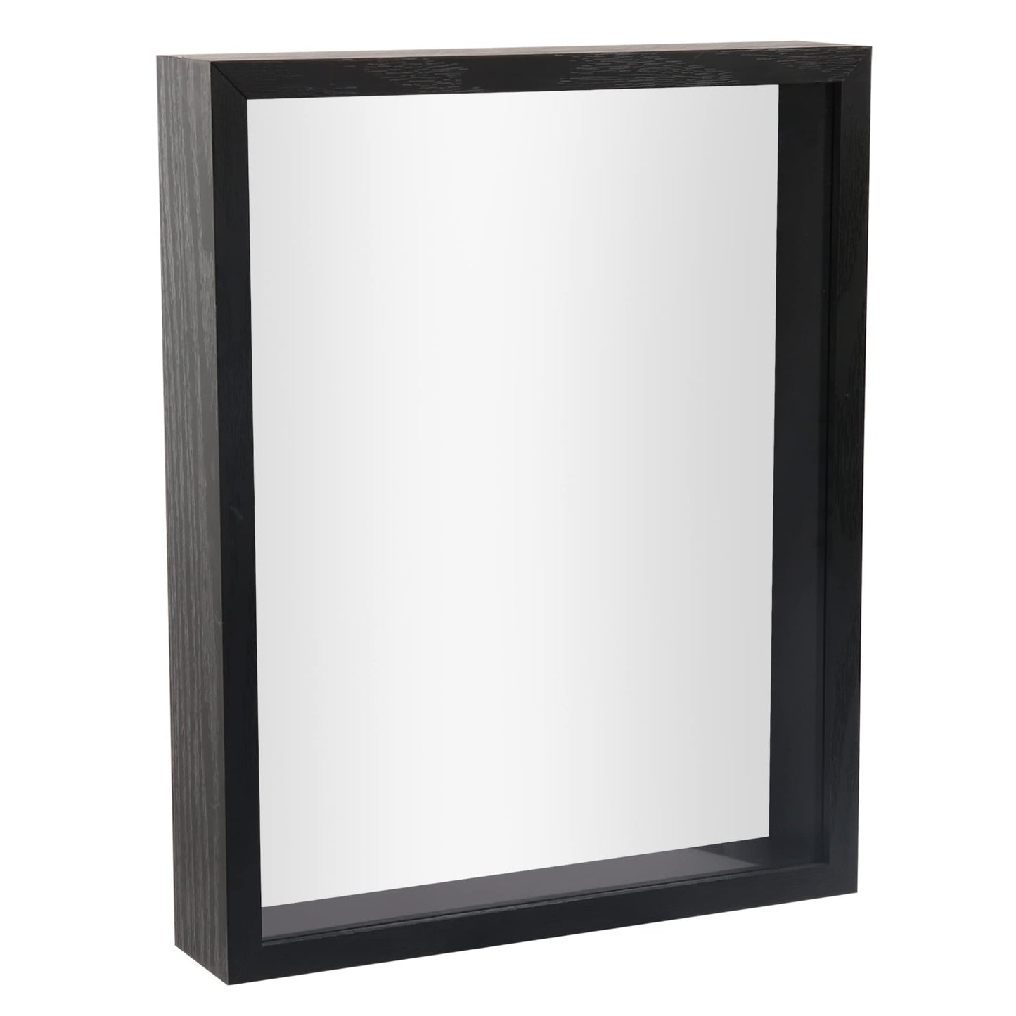 8x10 Shadow Box Frame, Memory Display Case Box, 8x8 Shadow Box Picture Frame 3D, Black,1 Pack