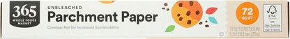365 by Whole Foods Market Unbleached Parchment Paper, 72 Sq Ft