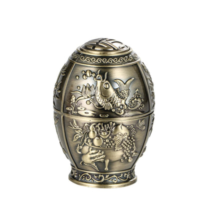 MAGICLULU Fu Word Hand Press Toothpick Barrel Toothpick Storage Tube Holder Dispenser Automatic Dispenser Vintage Holders s Metal Chinese Style