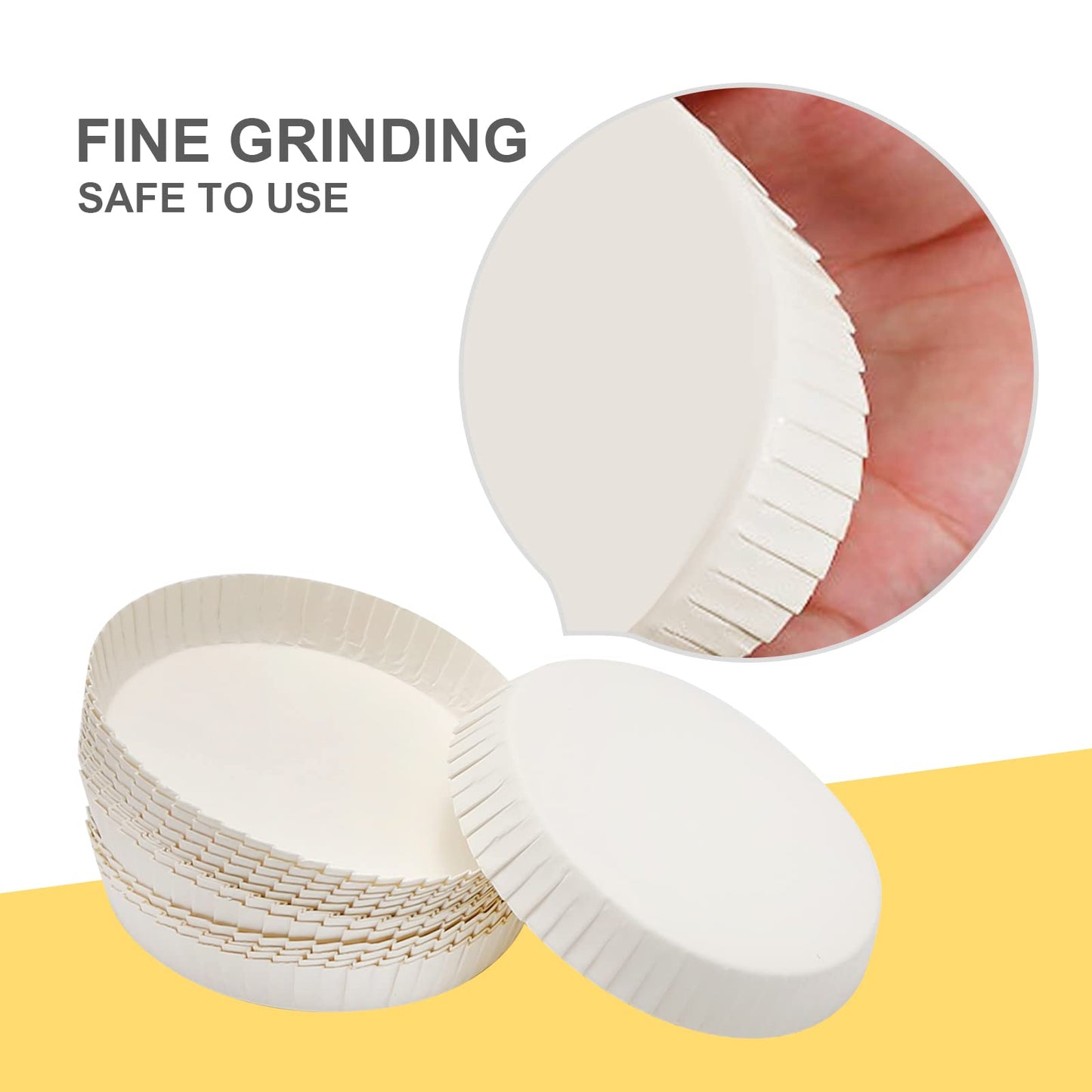 100pcs Disposable Cup Coverware 8 X 8cm Coffee Cup Drinking Lid Paper Cup Cap for Wedding/Parties//Kitchen (8 X 8cm)