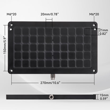 3018 Vacuum Table for CNC Series 3018 Pro Max, 3018 Pro Ultra, Workholding Suction Table Set for Engraving and Milling. Area: 300x180x15mm