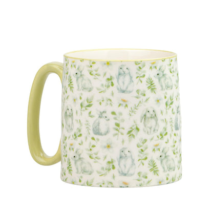 10 Strawberry Street Springtime Bella Mugs, Set of 4 (Botanical Bun)