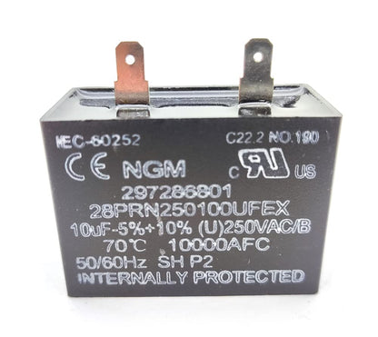297286801 Refrigerator Run Capacitor