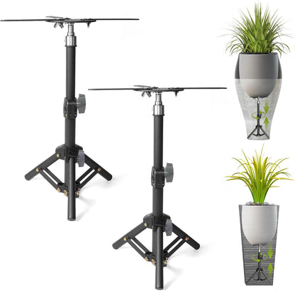 2 12"- 16" 4"-12" AZEAM Adjustable Plant Risers for Inside Pots, PCS Planter Inserts Fillers Raise for Large Flower