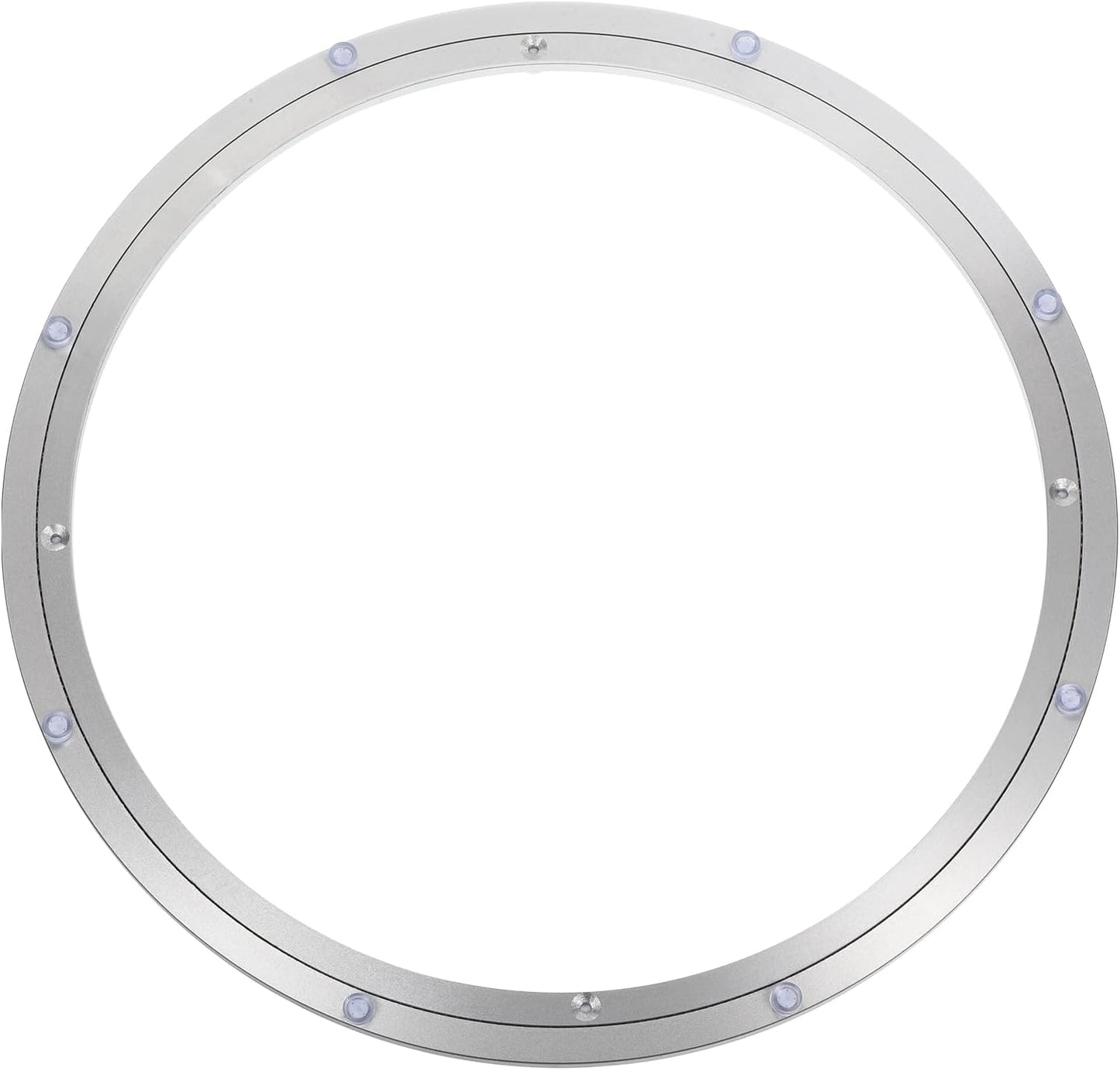 uxcell Aluminium Lazy Susan Turntable Bearing, 20 Inch Round Rotating Base for Kitchen Dining Table