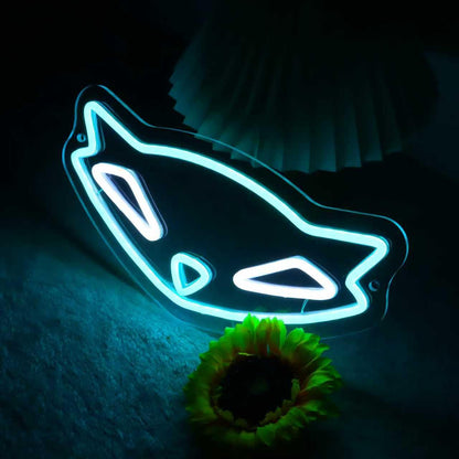 MOERBENCHI Sly Raccoon Neon Sign Thieves Game Neon Sign for Wall Decor, Dimmable LED Lights for Bedroom Man Cave Party Bar Gamr Room Background Decoration, Gamer Gifts for Teenage