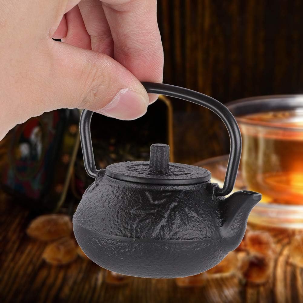 50ml Mini Iron Kettle, Imitation Japanese Cast Iron Teapot, Beverage Serveware for Home Use