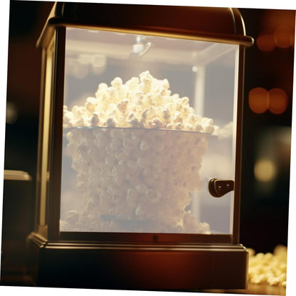Ciieeo Protective Baffle for Automatic Popcorn Machine, Clear Panel Accessories for Household Popcorn Maker