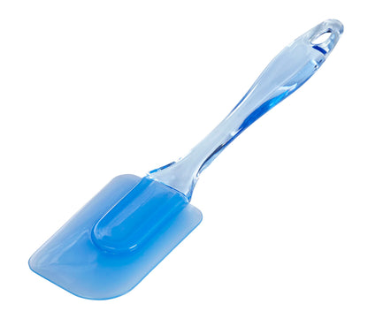 Wilton Easy Flex Silicone Spatula Set - Your Versatile Tools for Mixing, Folding, Scraping, Cooking, Frosting and Serving, Blue, 3-Piece