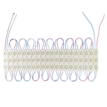 20 PCS Warm White LED Module, 12V Super Bright 2835 3 LED Module Waterproof Decorative Light for Advertising Letter Sign. (Warm White-20PCS)