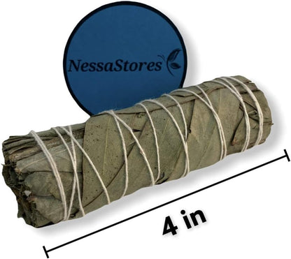 Eucalyptus Smudge Incense Bundle, 4" #JC-186 (7 pcs)