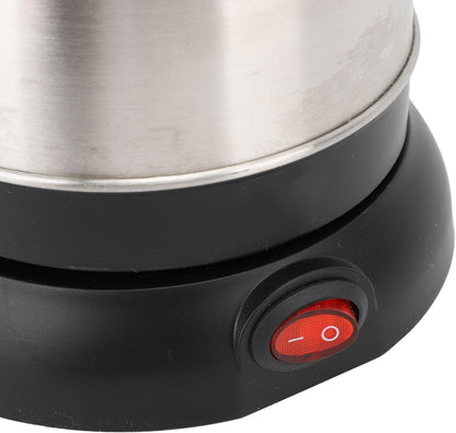 Yunir 600ML Electric Coffee Maker, 6 Cup Stainless Steel Pot, Portable Anti-Slip Kettle for Brewing