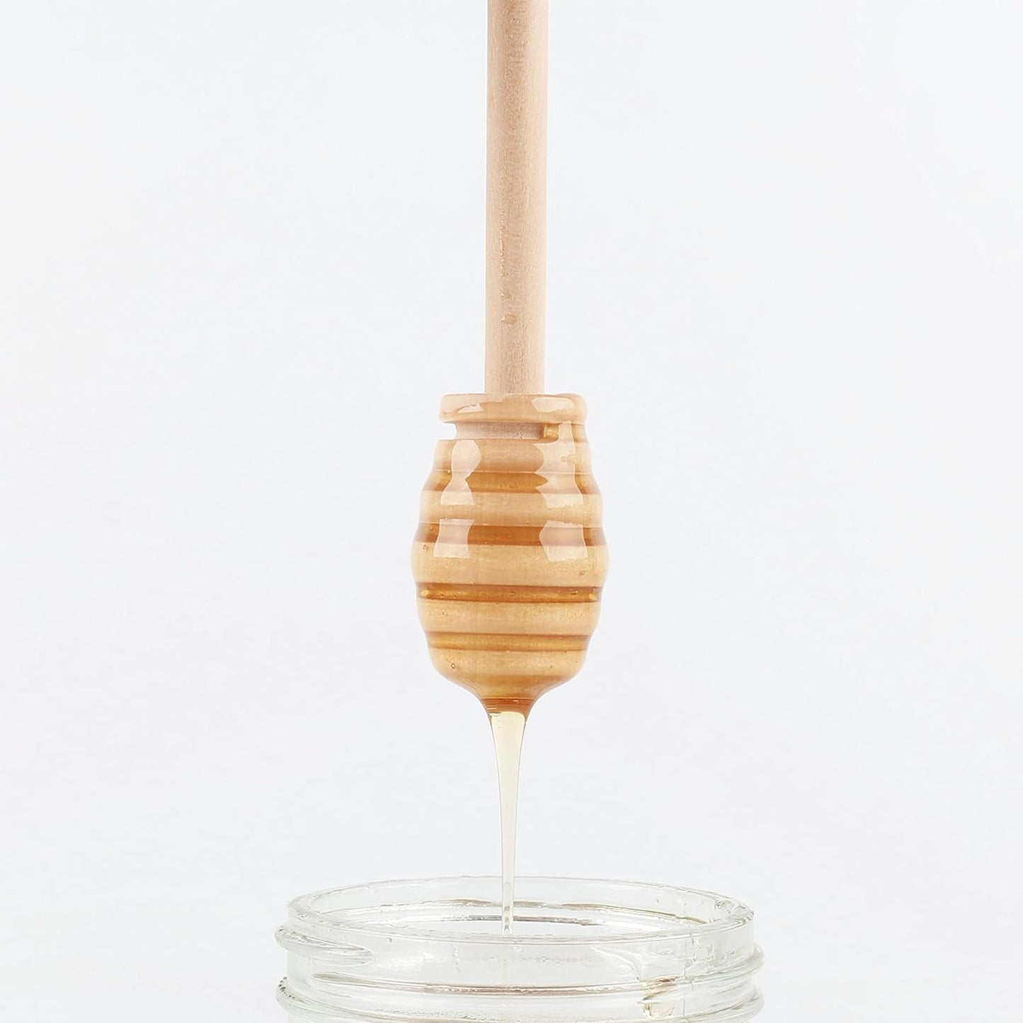 Wooden Honey Mixing Stirrer - Honey Dipper Sticks Honey Spoon