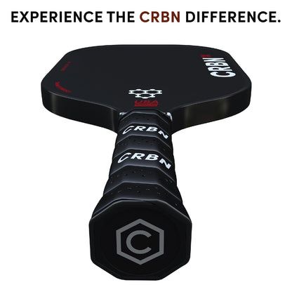 CRBN Pickleball – X Series Power Paddle (2X, 16mm) + Pro Team Tour Paddle Bag with Zip-Off Sling – Carbon Fiber Paddle & Multi-Pocket Gear Bag - - Virtual Bundle
