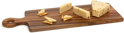 Lipper International Acacia Wood Serving and Cutting Board, 19.75" x 7" x 0.5"