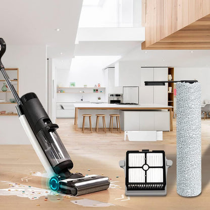 Home Times Replacement HEPA Assembly and Brush Roller Set for Tineco Floor ONE S6/S7 Pro Cordless Wet Dry Vacuum