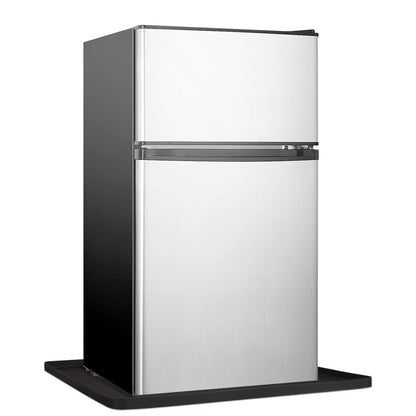 27''x27'' Extra Large Mini Fridge Silicone Mat with 0.5'' Raised Edges, Prevent Water Leakage and Floor Damage from Elecrical Equipment such as Washing Machines, Dryer, Mini Fridge, Wine Cabinet.