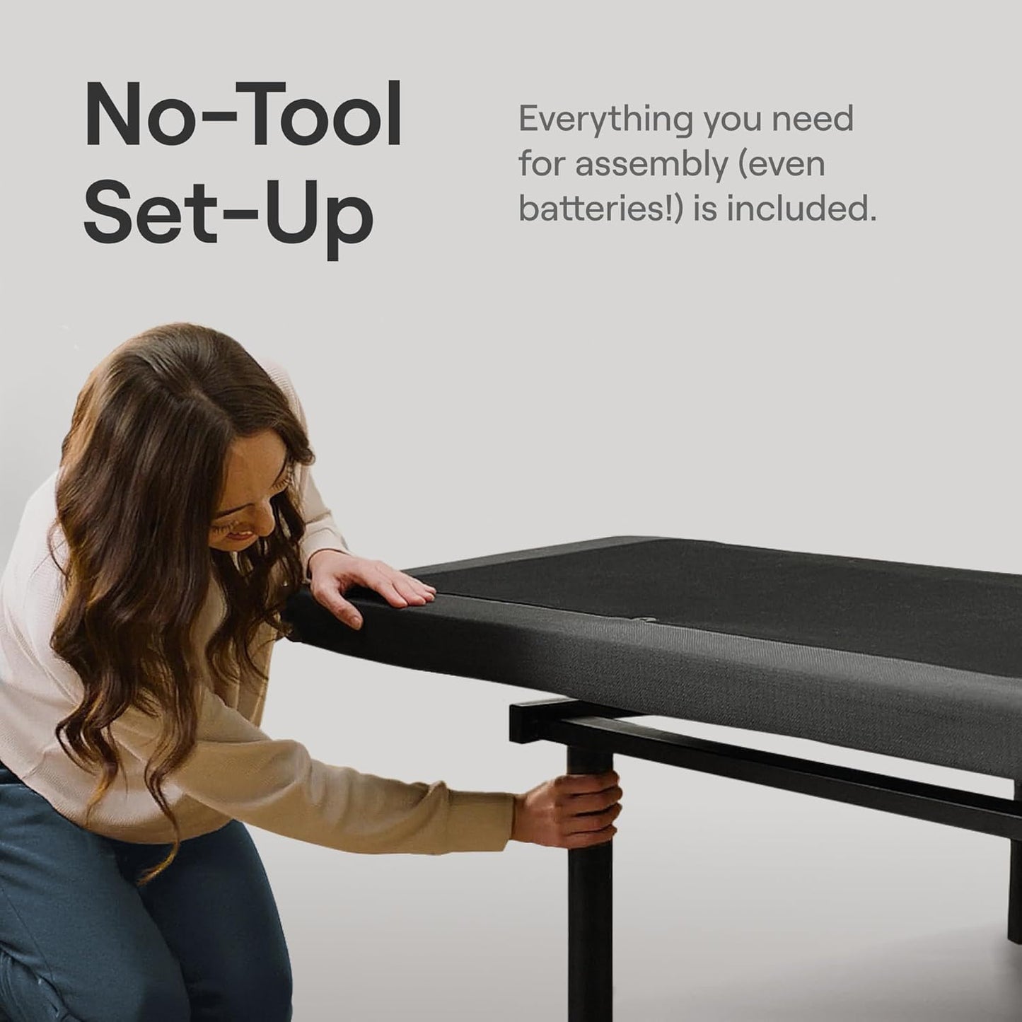 Nectar Premier Adjustable Base - Full - Head & Foot Incline - Wireless Remote with Memory- 3 Massage Settings - 4 USB Ports - Anti-Snore & Zero Gravity