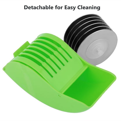 Herb Roller Mincer, AOZBZ Manual Hand Scallion Chive Mint Cutter with 6 Stainless Steel Blade Kitchen vegetable chop