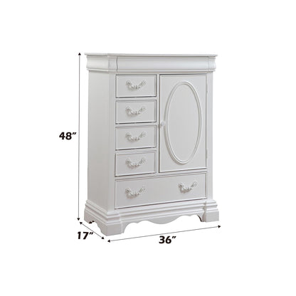 ACME Furniture chests of drawer, One Size, White