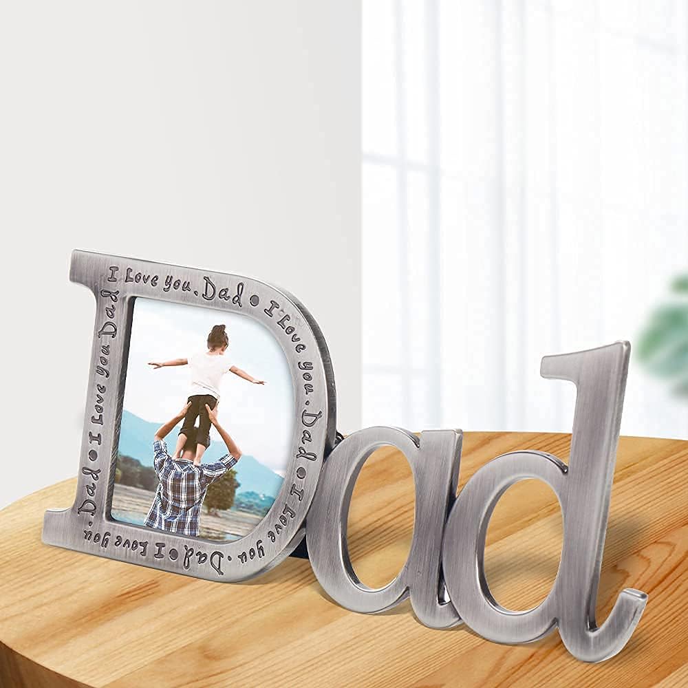 Dad Picture Frame - Gifts from Daughter for Dad's Birthday and Christmas
