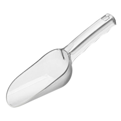 Plastic ice scoop for freezer,ice maker scoop,ice scoopers for ice bucket,Polycarbonate Utility Ice Scoop,12 Oz,Clear,Ergonomic Handle, Applicable to:Ice Maker,Ice Cream,Pets Food,Coffee Beans(1 pcs)M