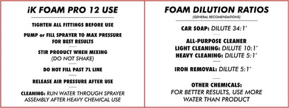 Foam Pro 12 Sprayer with Keychain