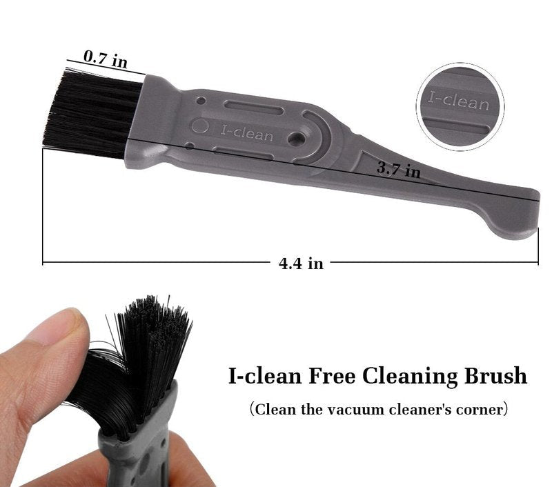 I clean Roomba Replenishment Kits, 10 Packs Brush Accessories Parts Compatible with iRobot Roomba 650 675 690 770 780 790 Vacuum Cleaner (600&700 Series)