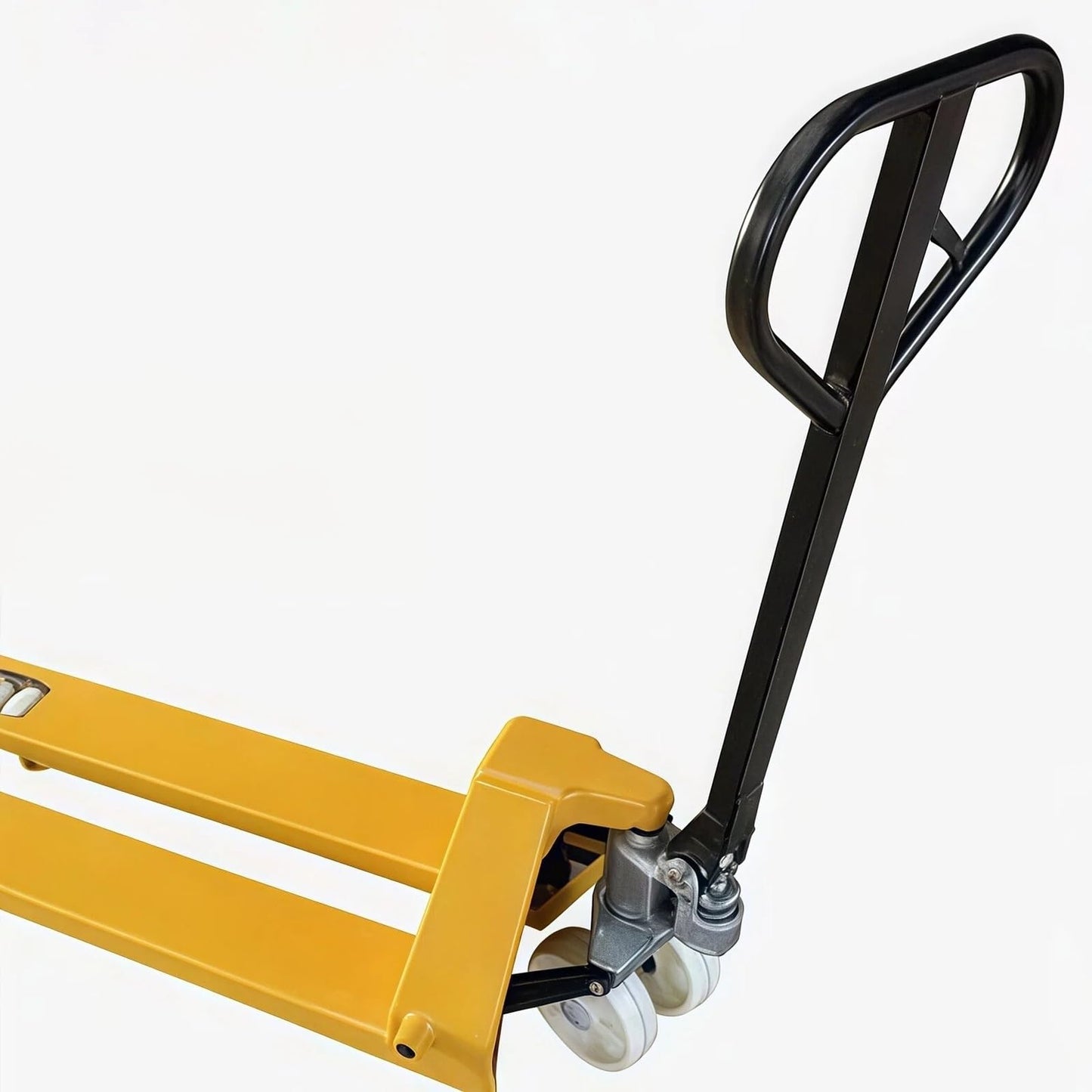 Industrial Pallet Truck Short Fork Manual Pallet Jack for Tight Space Warehouse Material Handling(Small)