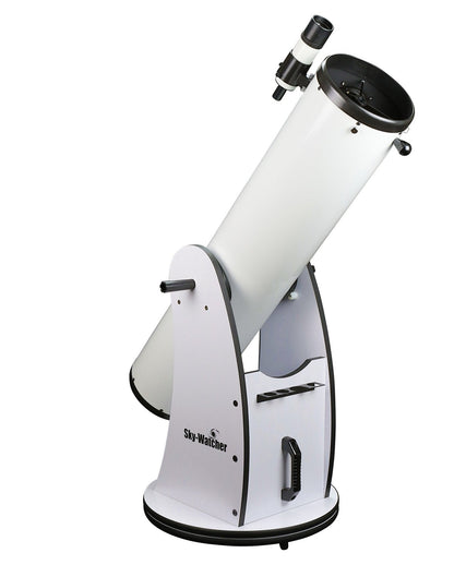 Sky-Watcher Classic 200 Dobsonian 8-inch Telescope – Solid-Tube – Simple, Traditional Design – Easy to Use, Perfect for Beginners, White (S11610)
