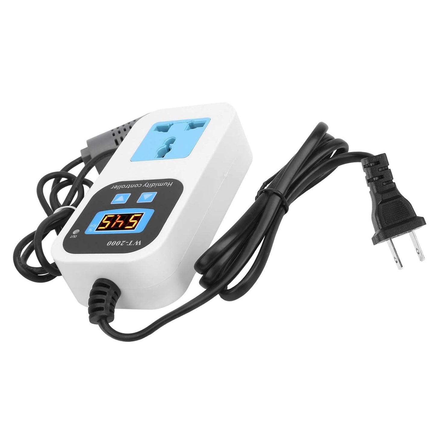 Digital Humidistat, 099% RH Humidity Switch Socket, High Accuracy for Home or Storage Warehouse