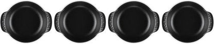 Le Creuset Enameled Cast Iron Mini Round Braiser Set - 3 Qt, Matte Black | Gourmet Cooking Essential