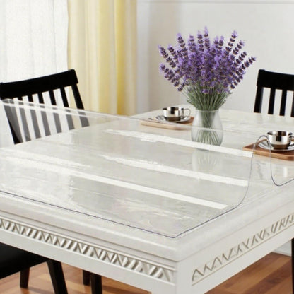 18"x20" PVC Table Mat - Waterproof, Heat Resistant, Easy Clean Desk Protector for Dining, Office, Coffee Tables