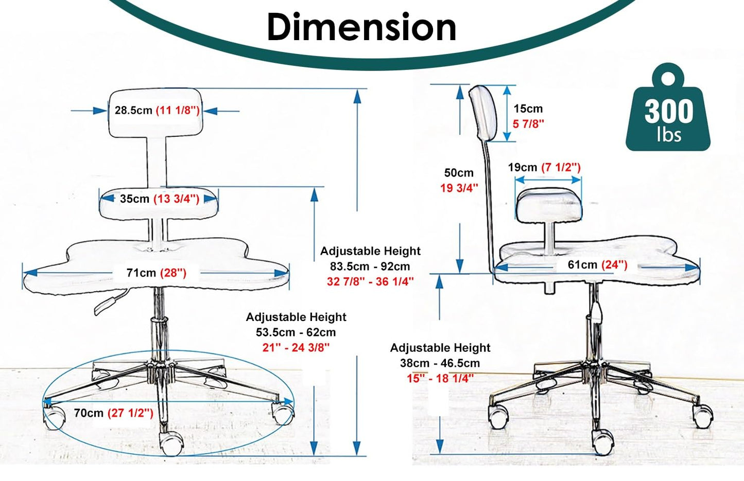 Cross Kneeling Meditation Chair，Ergonomic Office Chair Cross Legged Office Chair Swivel Kneeling Chair Ergonomic for Office, 24 x 28 Inch Wide Seat, Armless Cross Legged Stool for Home Bedro