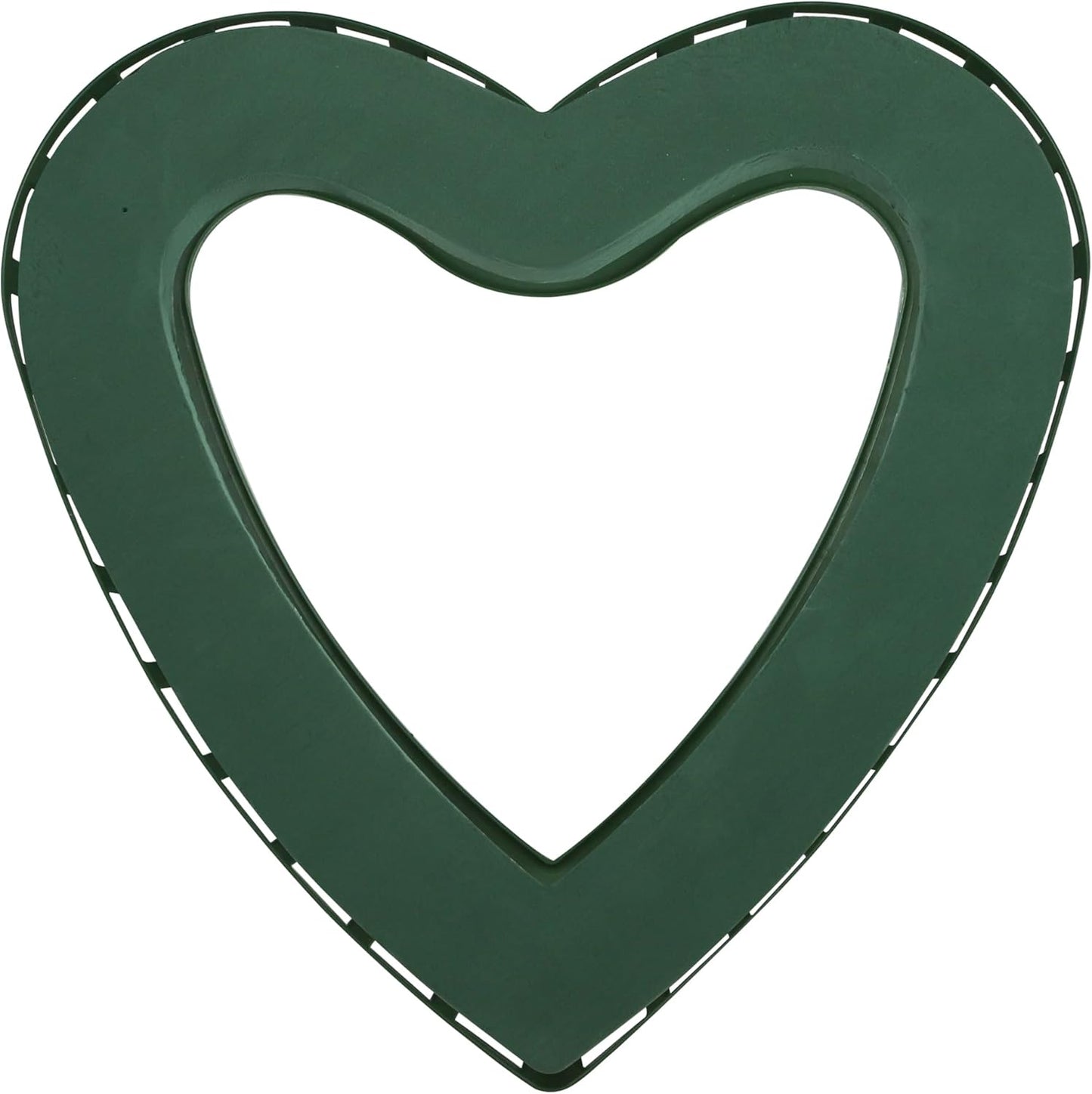 Skiennix Heart Floral Foam Cage - Ideal for Fresh Flowers | Includes Wet Foam Blocks & Suction Cup